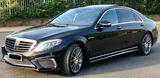Mercedes-Benz S 350d LANG*9G*S65AMG*CHAUFFEUR* PANO*VOLL!*TOP - Mercedes-Benz S-Klasse: AMG 65