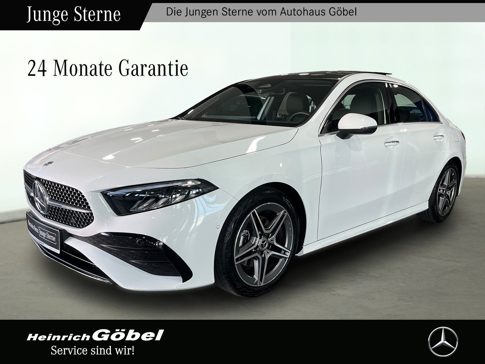 Fahrzeugabbildung Mercedes-Benz A 200 Lim. AMG+PANO+AMBIENTE+LED+KAMERA+WINTER.P