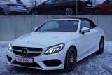 Mercedes-Benz C180 AMG Line LED Navi Airscarf Burmester DAB - Mercedes-Benz C 180: Cabrio