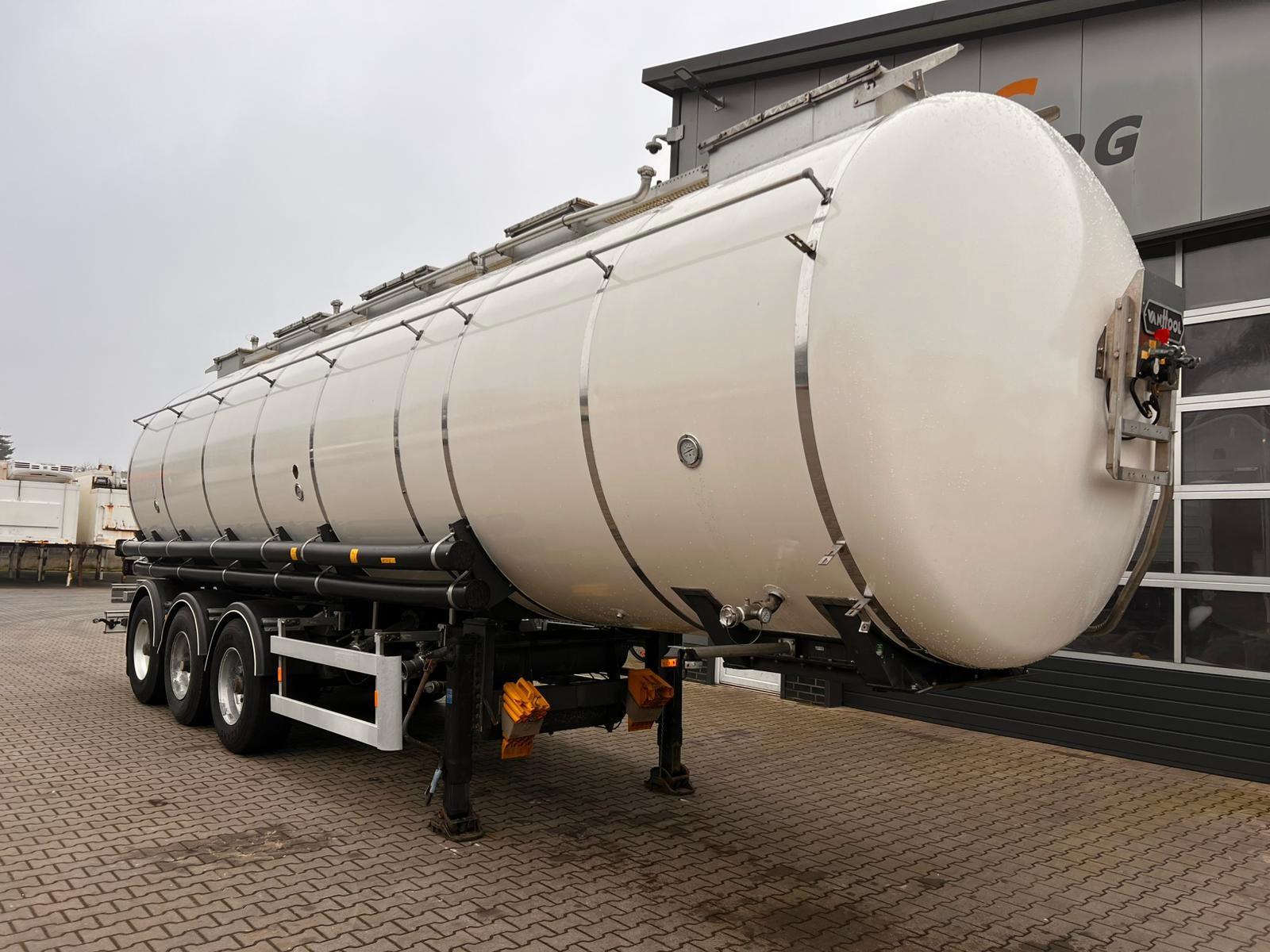 Vanhool 37500L/B22100 3 Kammer ADR / Edelstahl Rahmen