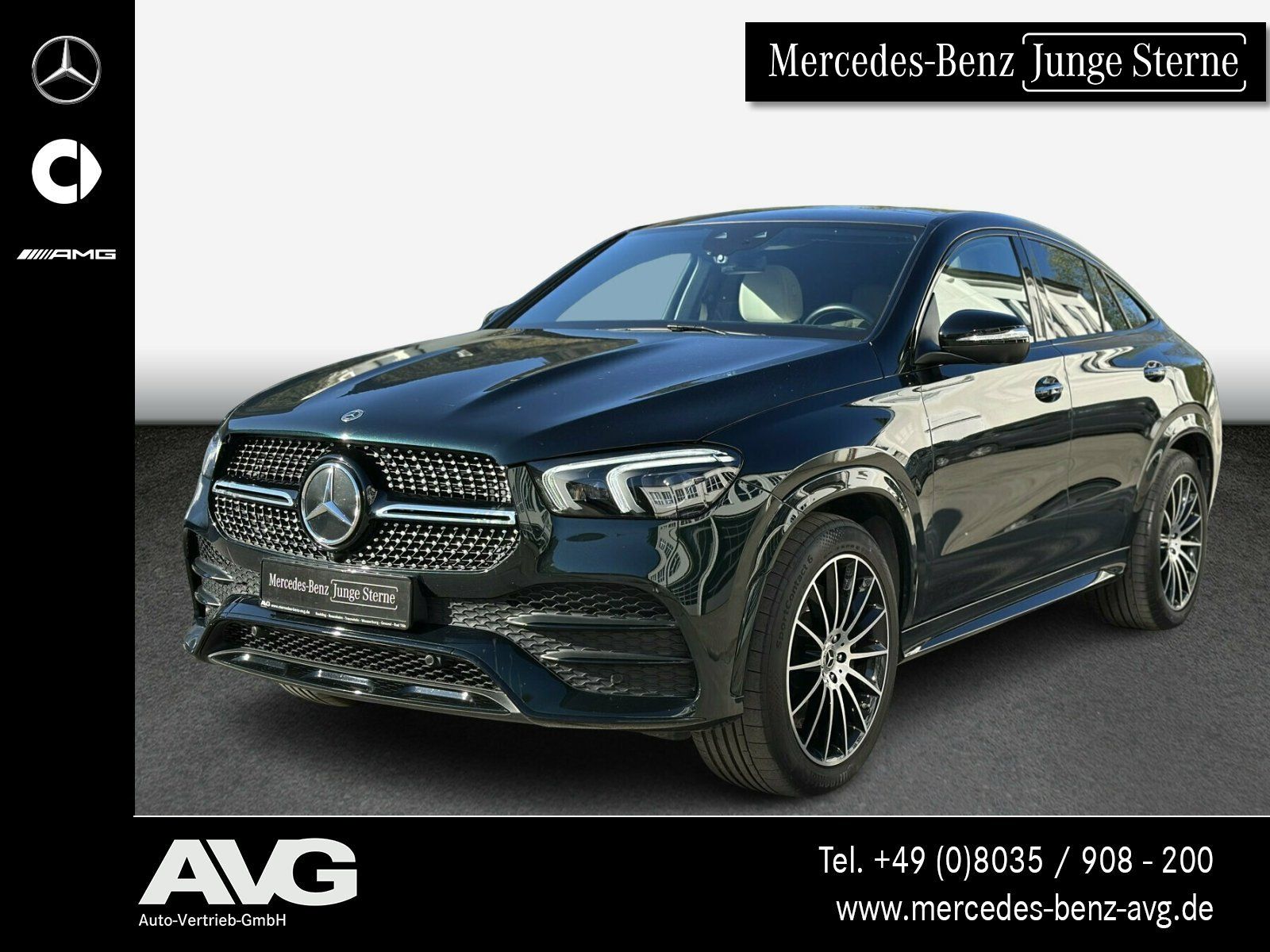 Mercedes-Benz GLE 350 d 4M Coupé AMG Pano MBEAM Burm HUD Airm