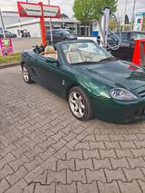 MG TF 135,  BRG , Hardtop, Holzlenkrad, Windschott - gebrauchte MG Roadster