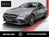 Mercedes-Benz SLC 43 AMG PANO SHZ NAVI PTS TOTWINKEL SPUR - graue Mercedes-Benz SLC-Klasse
