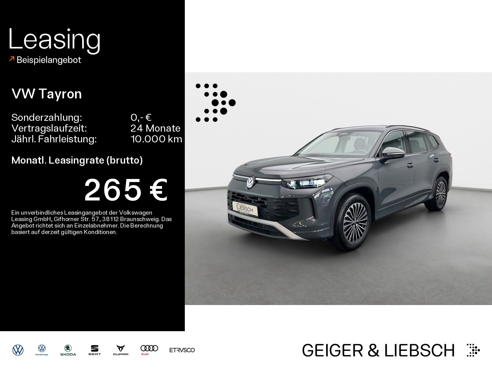Volkswagen Tayron 1.5 eTSI DSG LIFE*7-SITZER*IQ.LIGHT*AHK*K