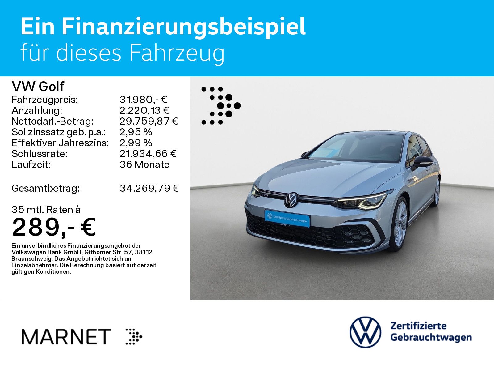 Volkswagen Golf VIII 2.0 TDI DSG GTD Black Style Navi AHK I foto 2