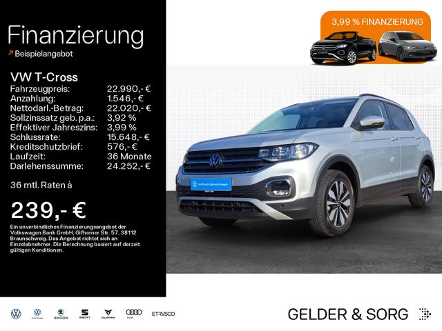 Volkswagen T-Cross Life Move 1.0 TSI DAB+*Navi*ACC*AHK