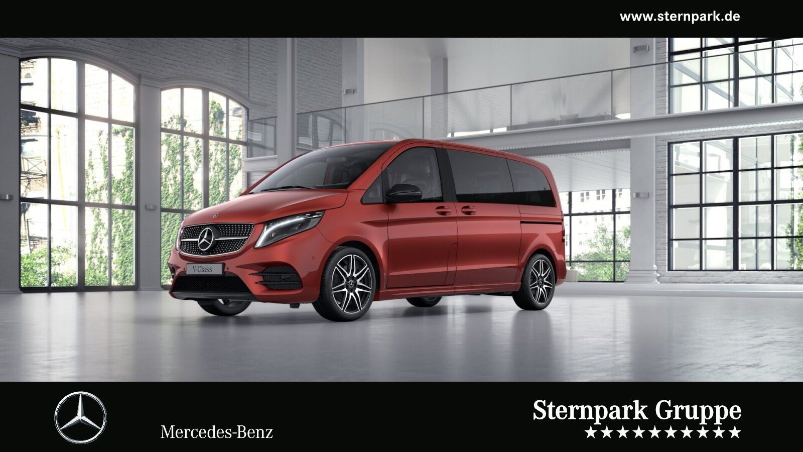 MERCEDES-BENZ V 300 d 4M AMG Avantgarde+Distro+Burmester+7-Sit