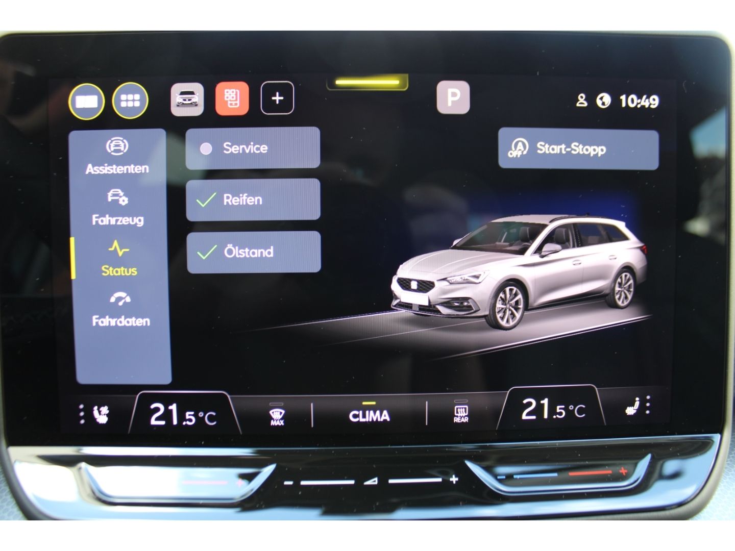 Fahrzeugabbildung SEAT Leon Sportstourer Style LED GRA WiPa RFK FullLin
