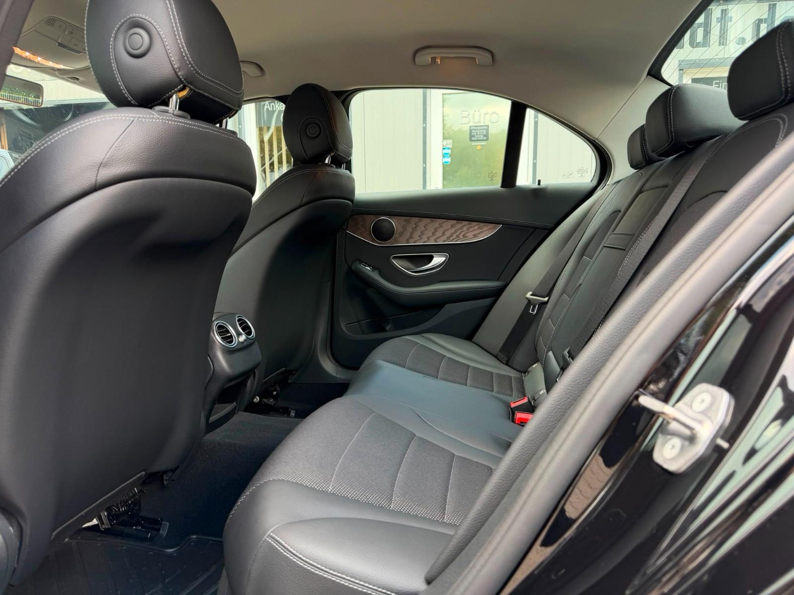 Mercedes-Benz C200d FACELIFT°1-HAND°AUTOM°AHK°RFK°T-LEDER°NAVI