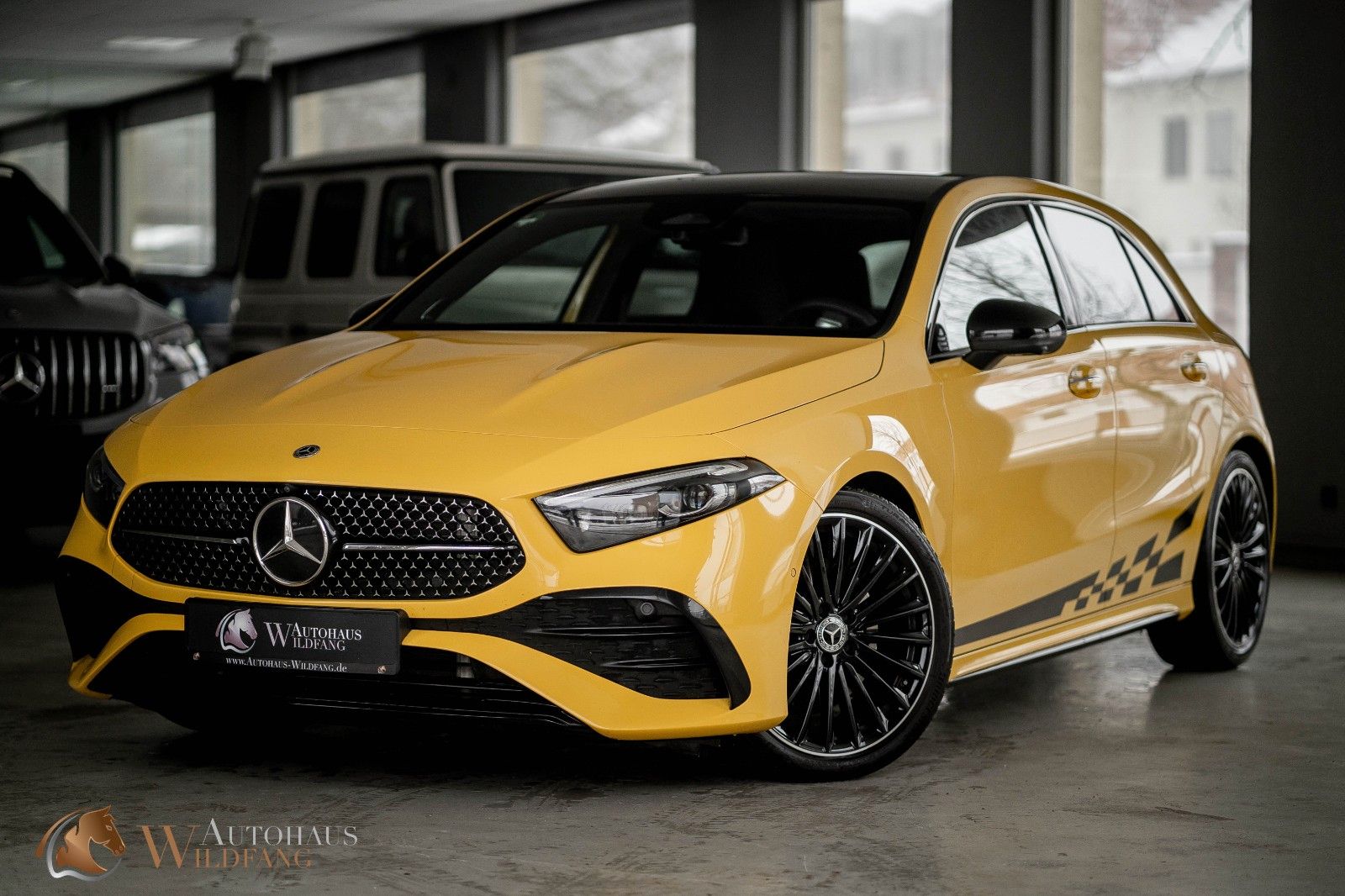 MERCEDES-BENZ A 220 d AMG BURMESTER AMBIENTE 360*KAM MULTIBEAM