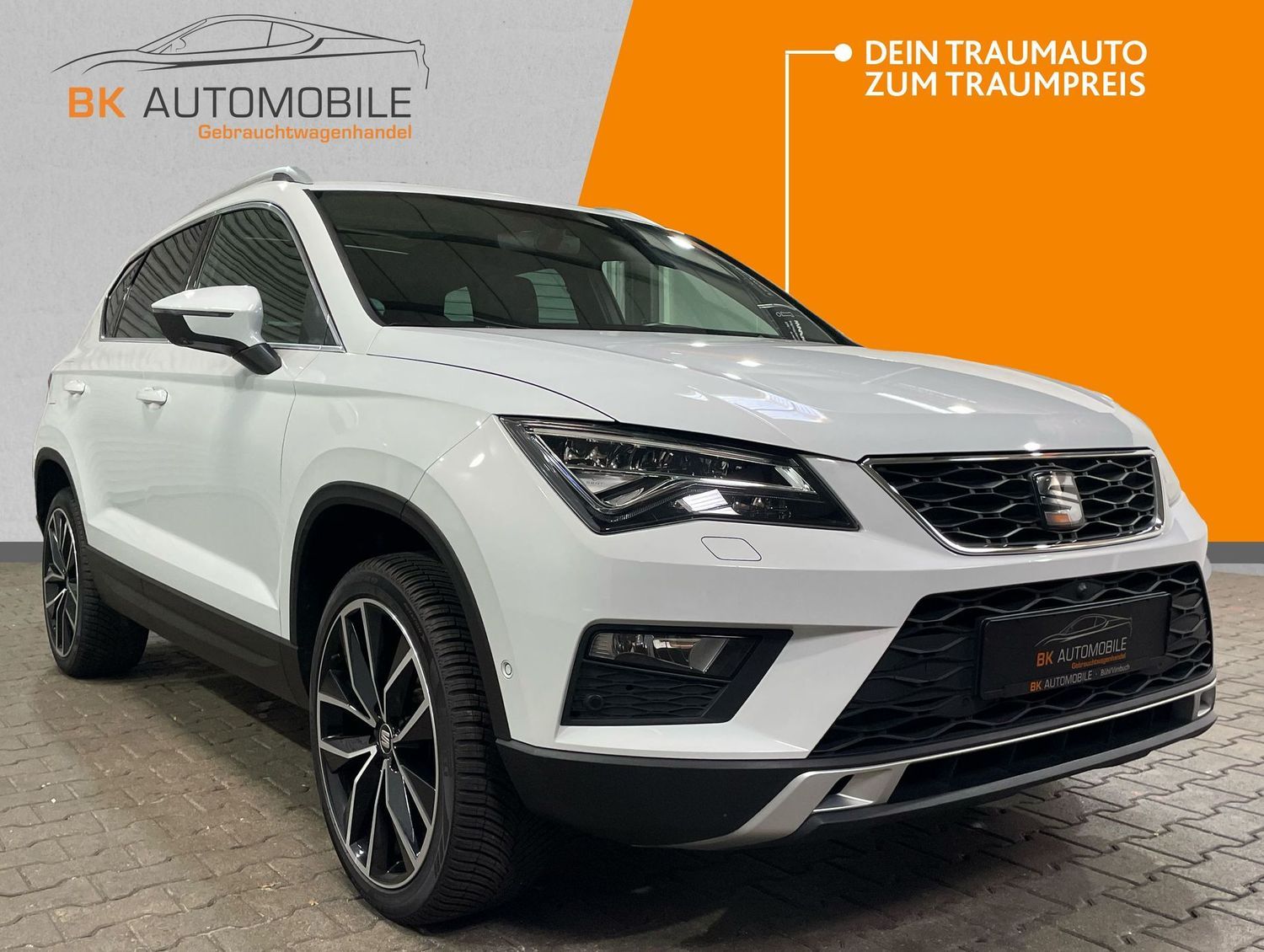 Fahrzeugabbildung SEAT Ateca Xcellence#LED#ACC#360°#Pano#Alcant.#Keyles