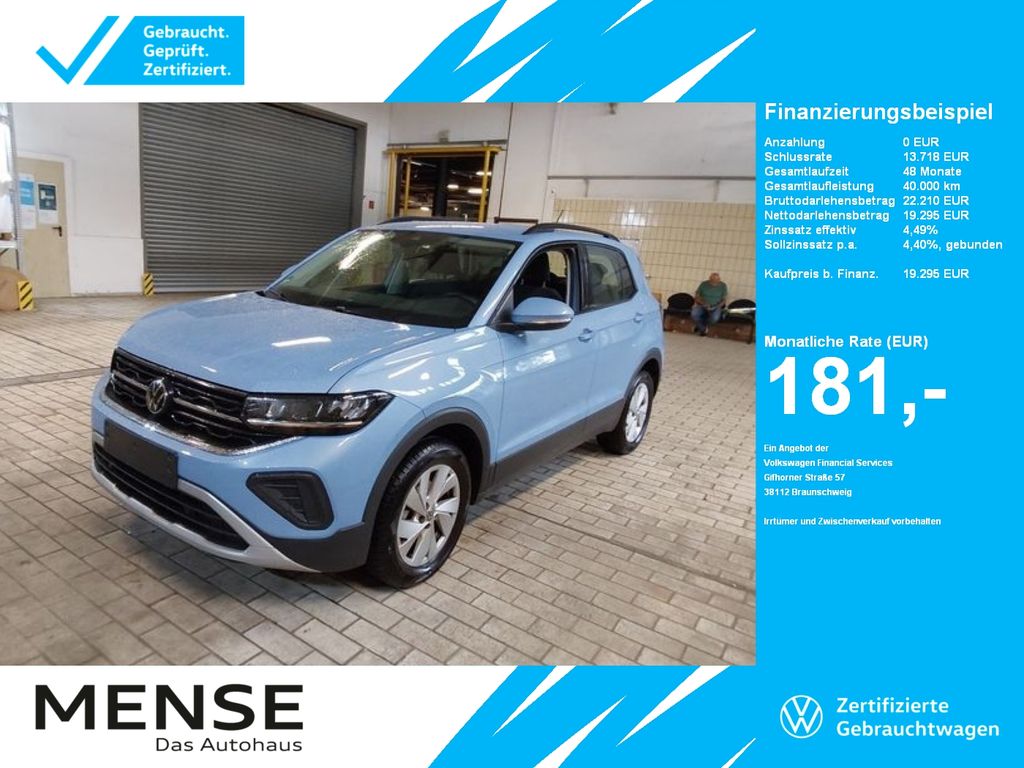 T-Cross 1.0 TSI Life CarPlay|ACC|LED|Navi|Kamera