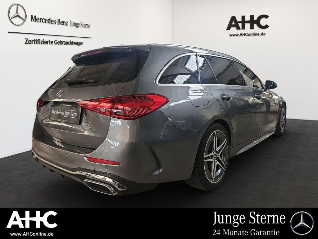 Fahrzeugabbildung Mercedes-Benz C 180 T AMG AHK Totwi. LED SHZ KAM Sport Ambie.