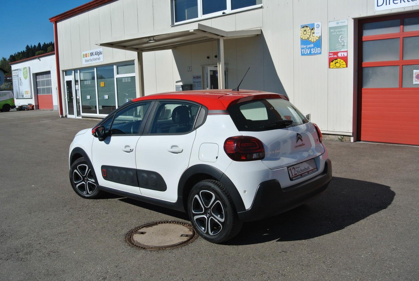 Citroën C3 Shine 110 PS,Klima,Navy,Garantie,8 Reifen