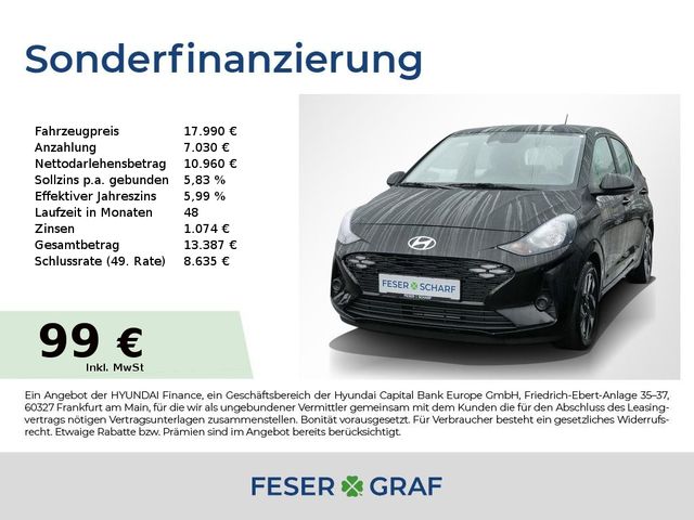 Hyundai i10 TREND-PAKET NAVI KAMERA CARPLAY SHZ LHZ