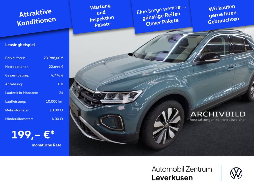 T-Roc Goal ACC SHZ CARPLAY LED VIRT PDC NAVI