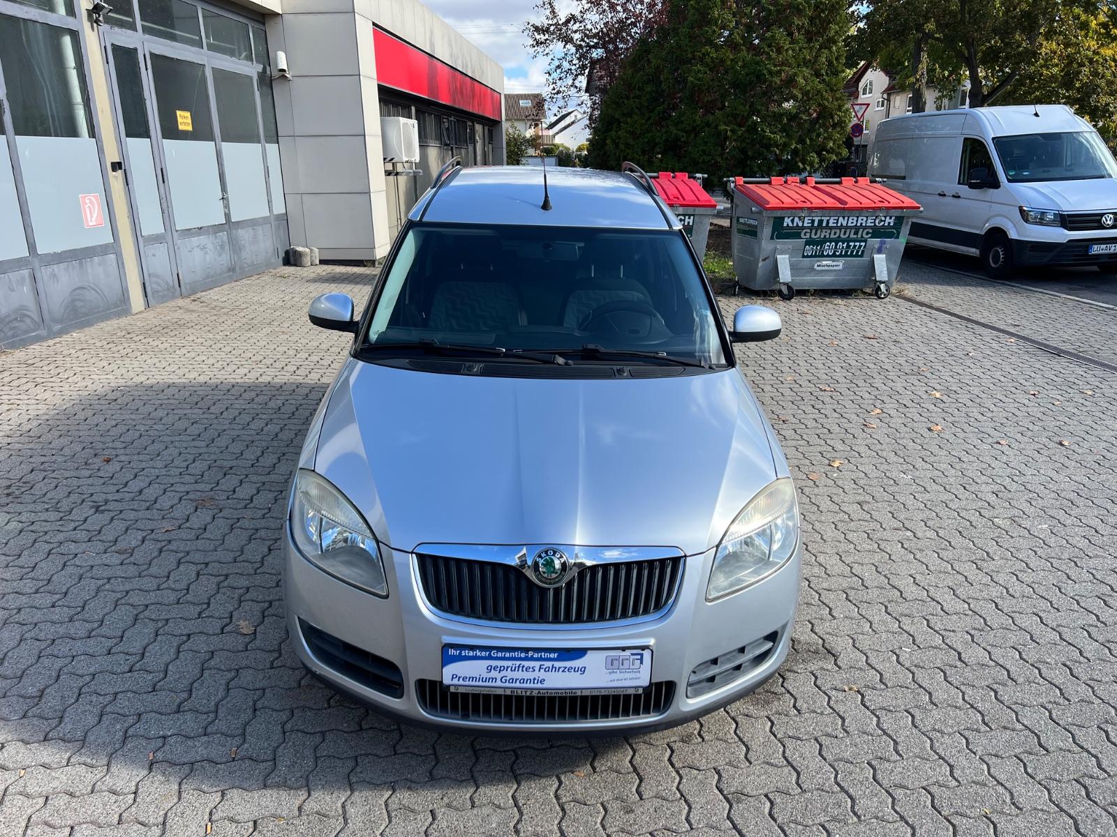 Skoda Roomster 2009 — вигляд ззаду