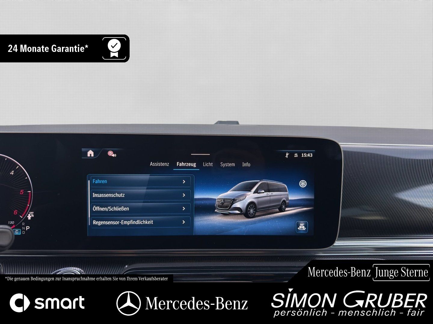 Fahrzeugabbildung Mercedes-Benz V 220 d lang 2*Klima 2*STür Tisch 7Sitze AHK 2.5