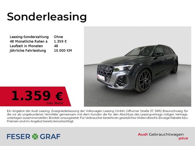 AUDI SQ7 TFSI AHK Pano B&amp;O STHZG 7-Sitze Matrix HUD