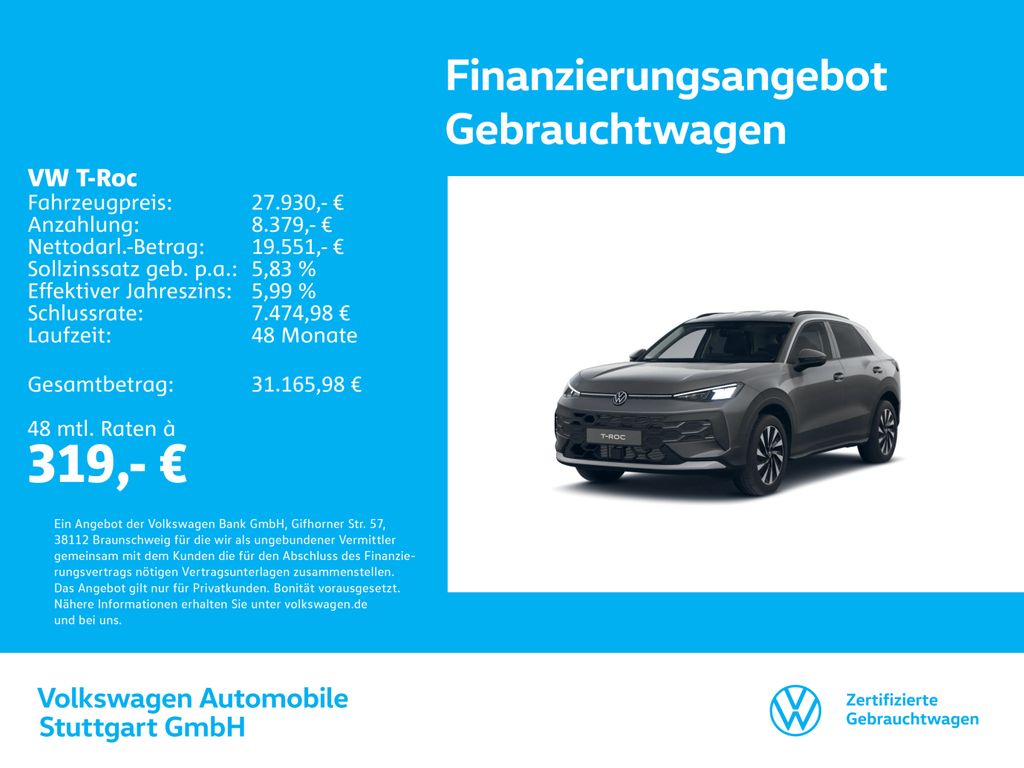 Image of Volkswagen T-Roc