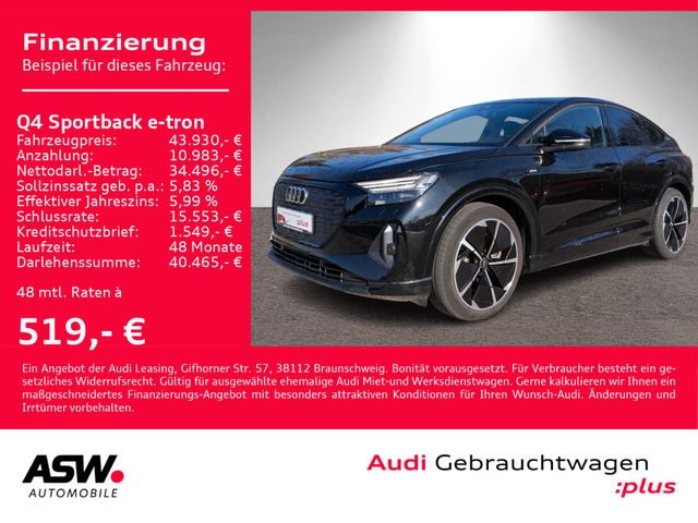 Audi Q4 Sportback Sline 50 e-tron quattro Navi Matrix