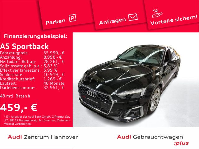 Audi A5 Sportback S line 35 TFSI Pano Matrix B&O Kame