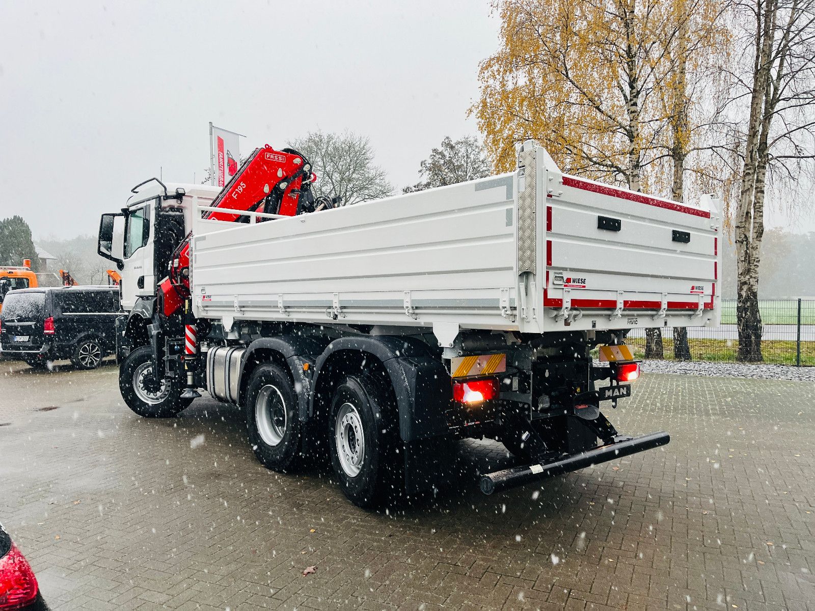 Fahrzeugabbildung MAN TGS 26.400 6x4 Krankipper Fassi/SOFORT VERFÜGBAR