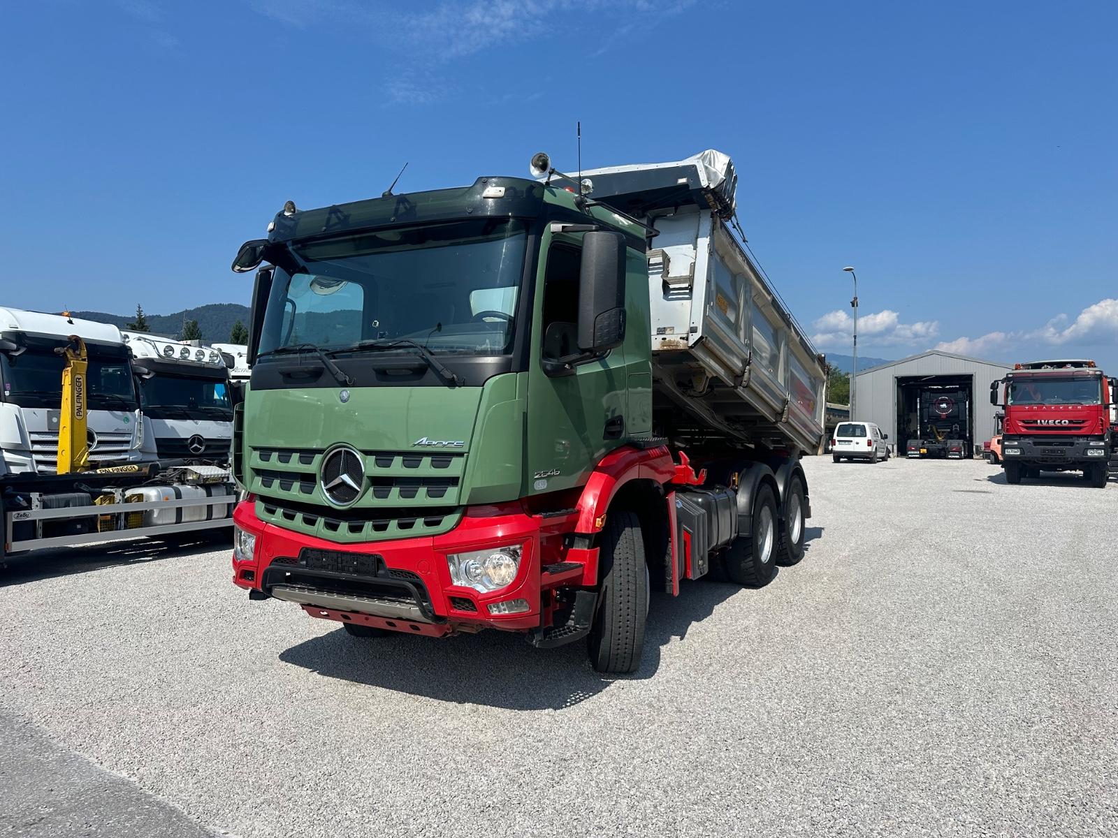 Mercedes-Benz AROCS 2646K EURO6C 6X4 MEILLER BORDMATIC
