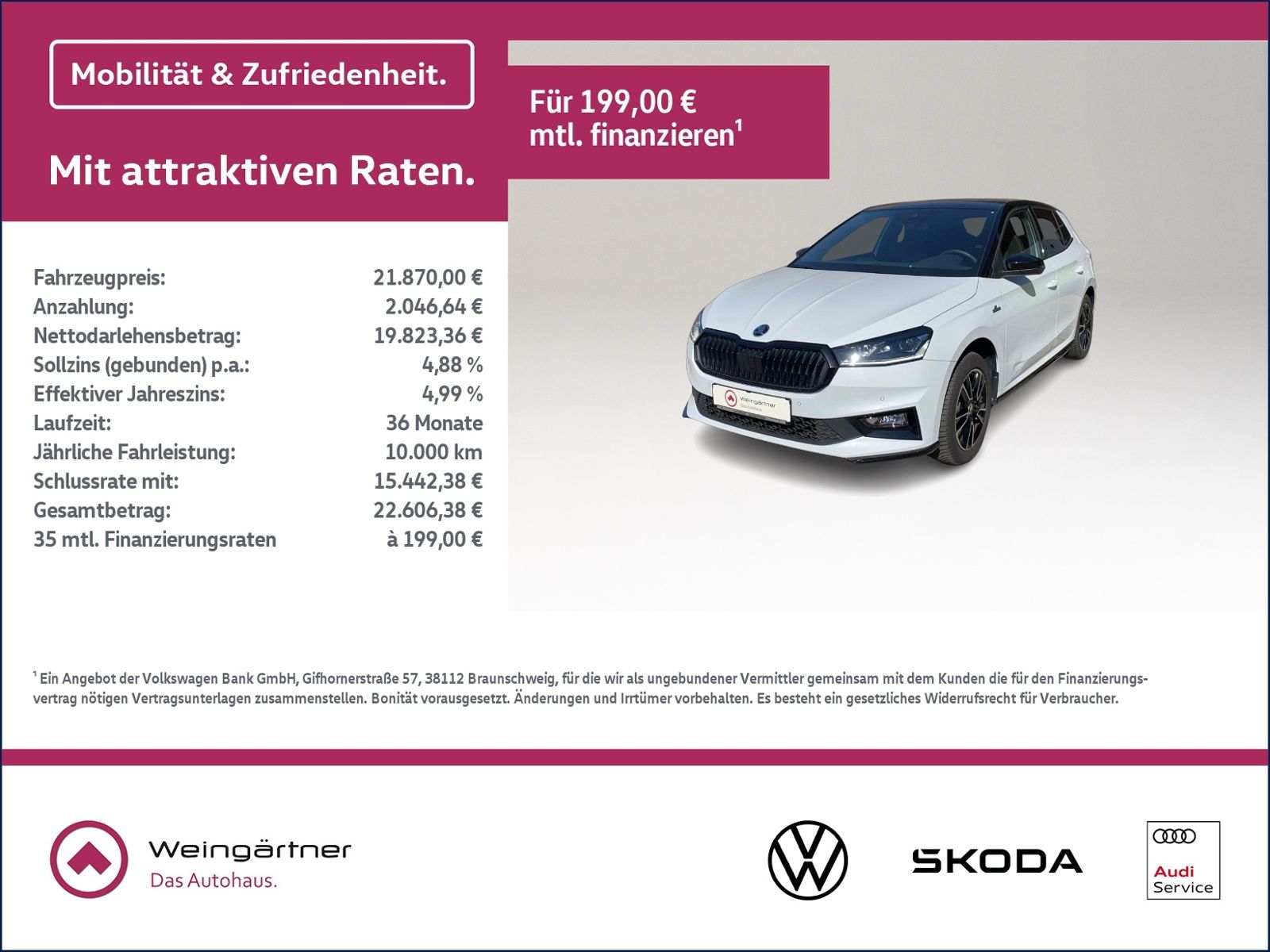 Fabia 1.0 TSI Monte Carlo, LED, Winter plus, Fah