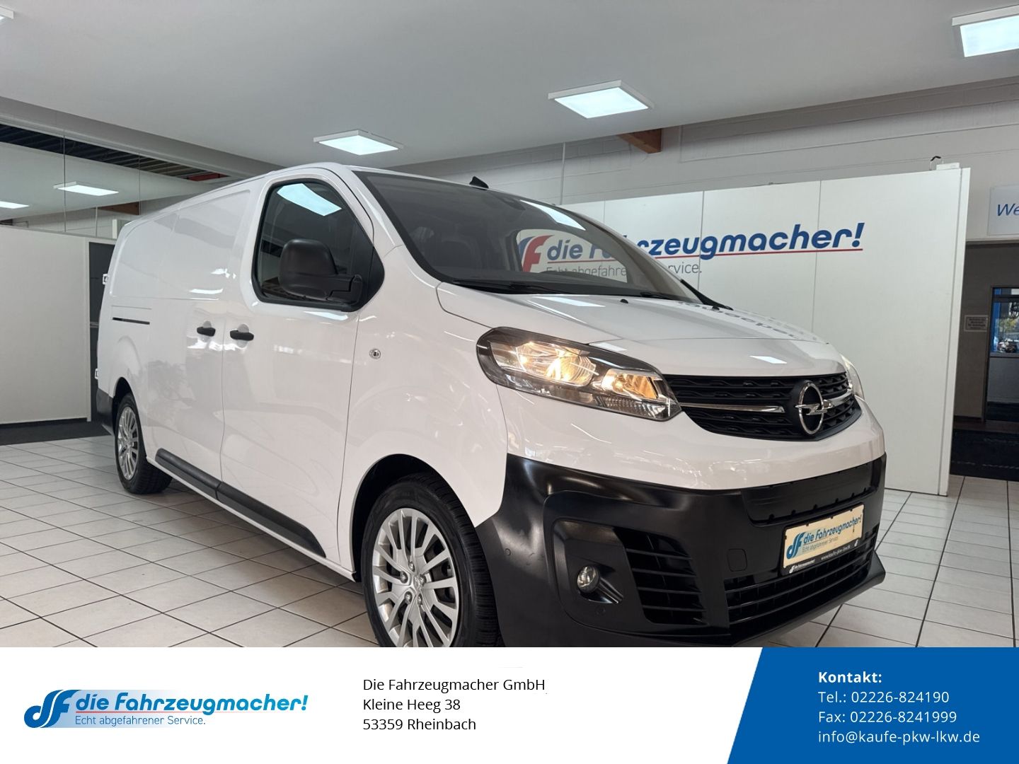 Fahrzeugabbildung Opel Vivaro Kasten -e Elegance L Navi Apple CarPlay A