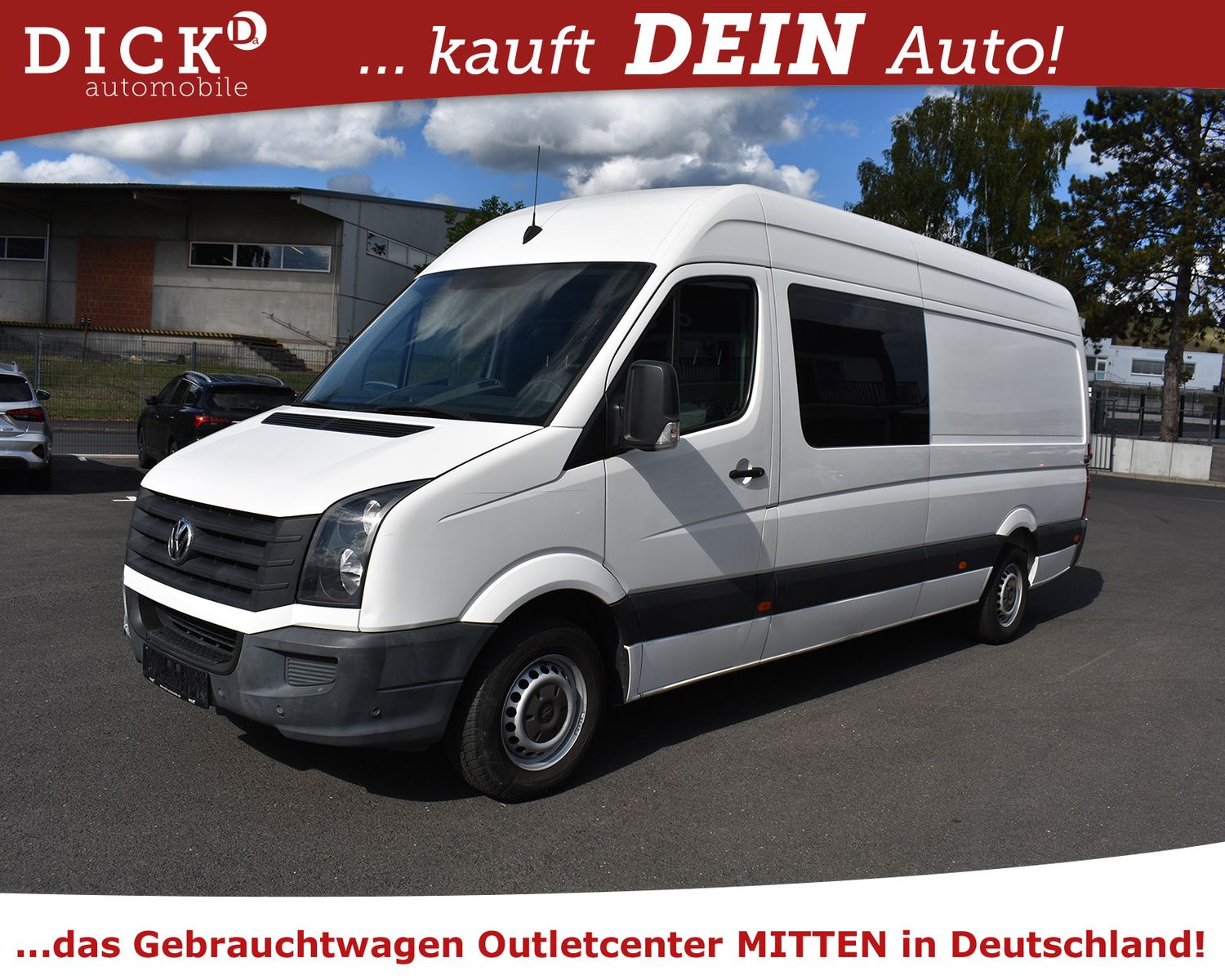 VW Crafter 2.0d 35 Lang L4H3 MIXTO 6S+KLIMA+PDC+AHK - Image 2