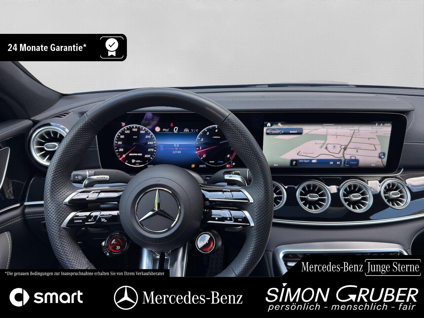 Mercedes-Benz GT 43 4M+ AMG V8Style magno Pano Nappa HUD AHK