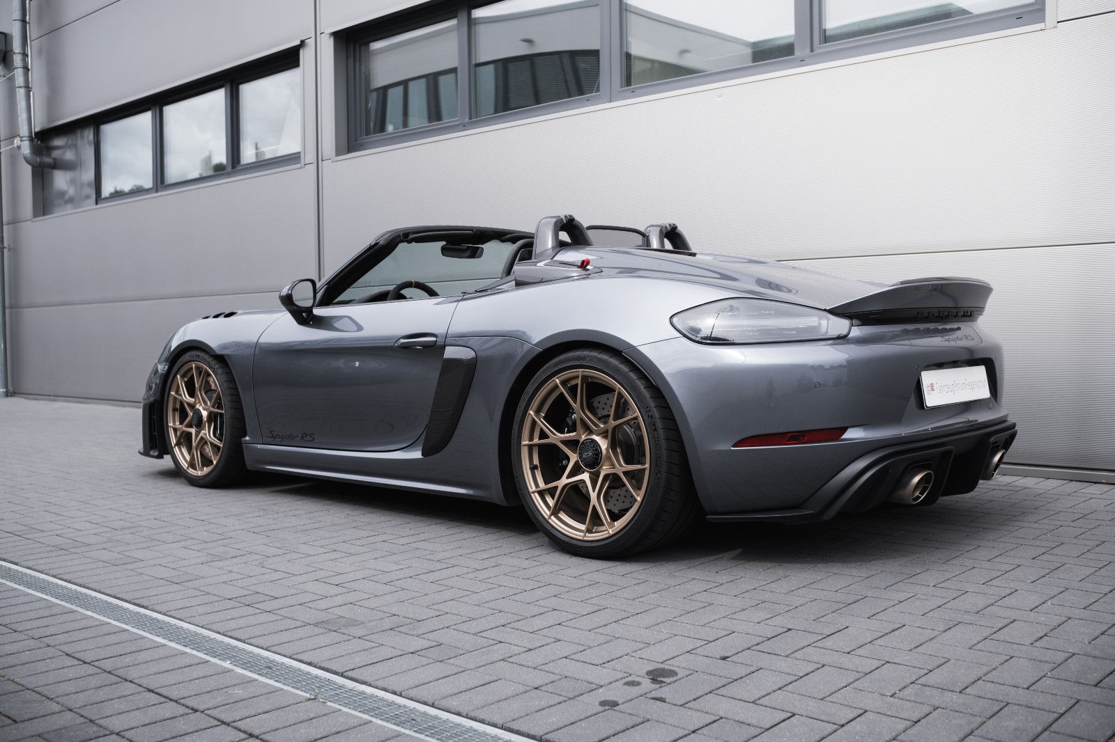 Fahrzeugabbildung Porsche Boxster Spyder RS -Weissach-LED-Lift-BOSE-Kam.