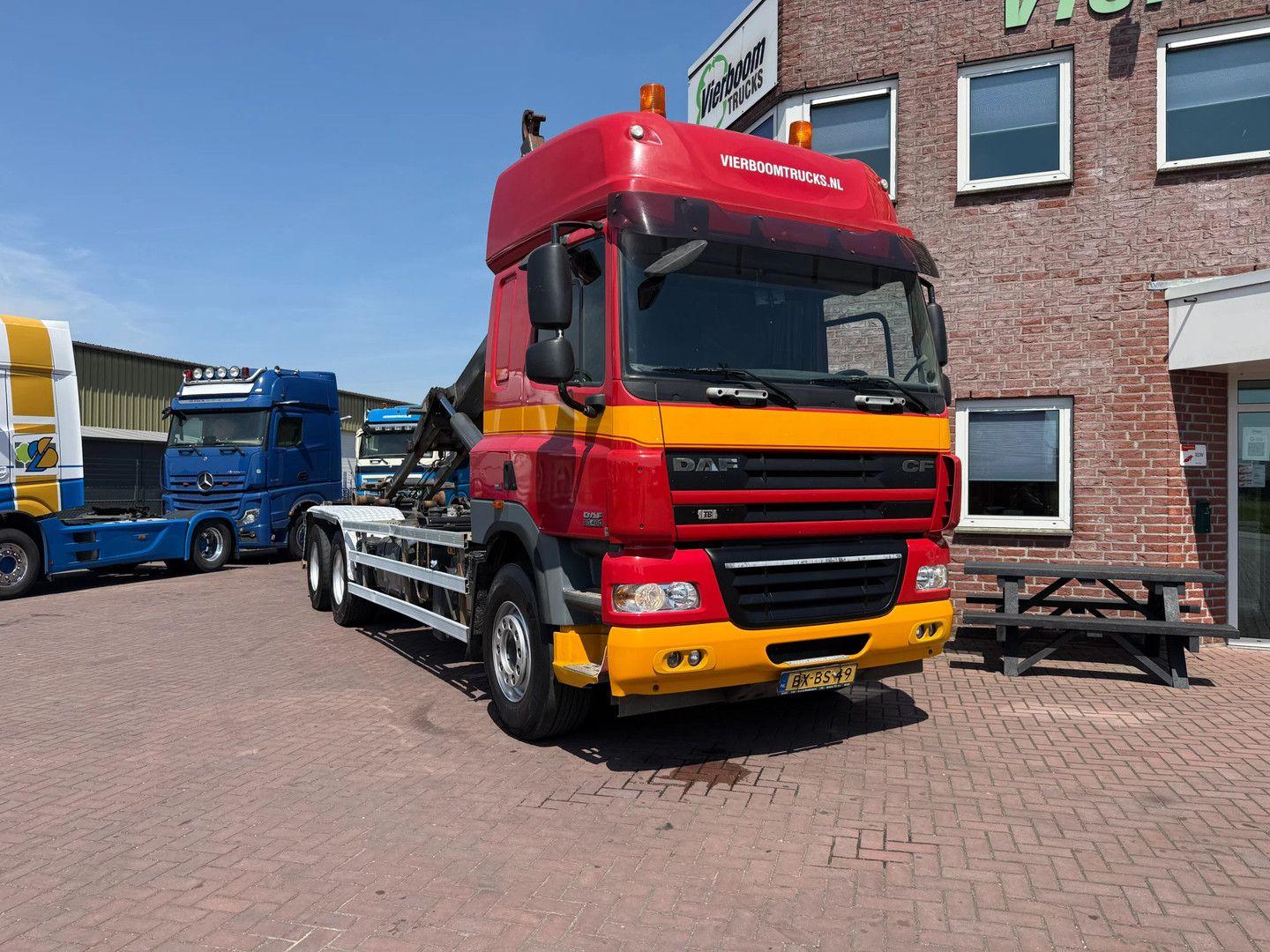 DAF CF 85 CF85-460 6X2/4 FAS HYVA HOOKLIFT