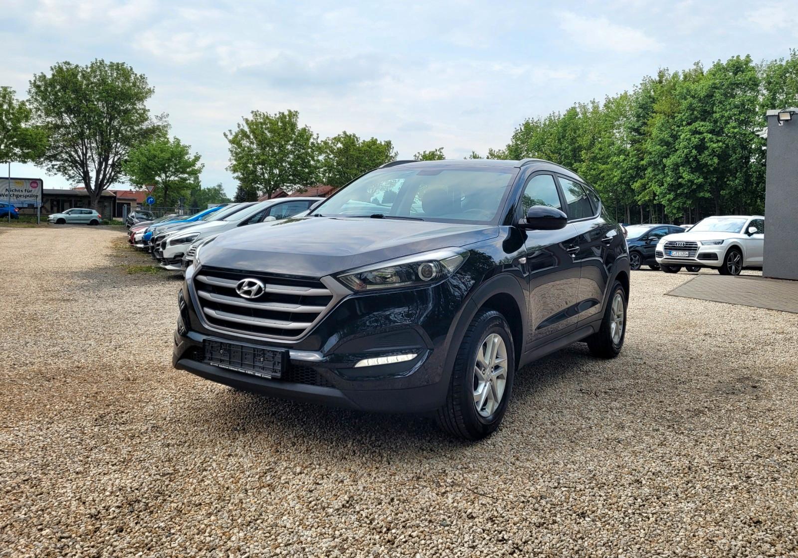 Hyundai Tucson blue Classic 2WD*Navi*R-Cam*SZH*Temp*TÜV*