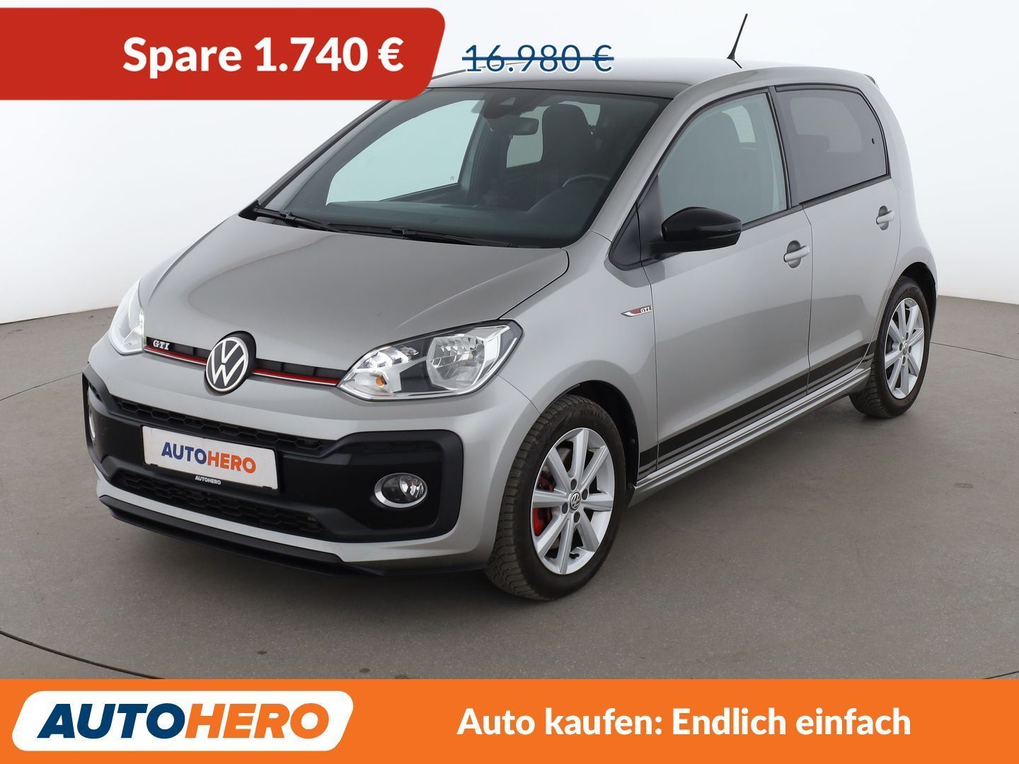 Volkswagen up! 1.0 TSI GTI*TEMPOMAT*CAM*PDC*SHZ*BLUETOOTH*