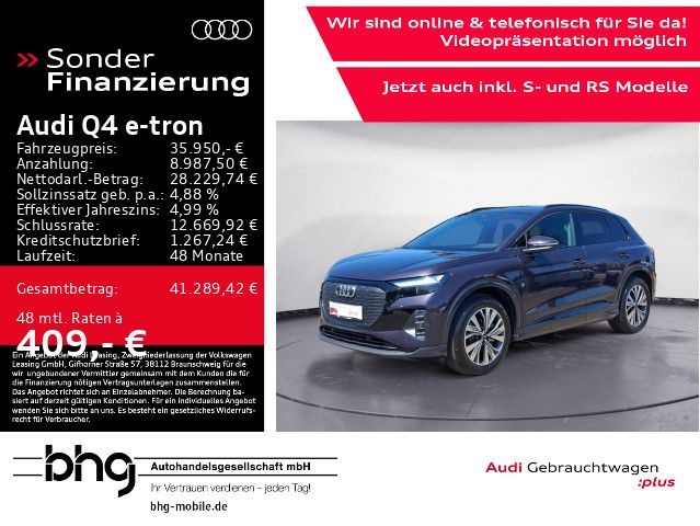 Audi Q4 e-tron 40 advanced Optik e-tron kompakt Navi  imagem 2