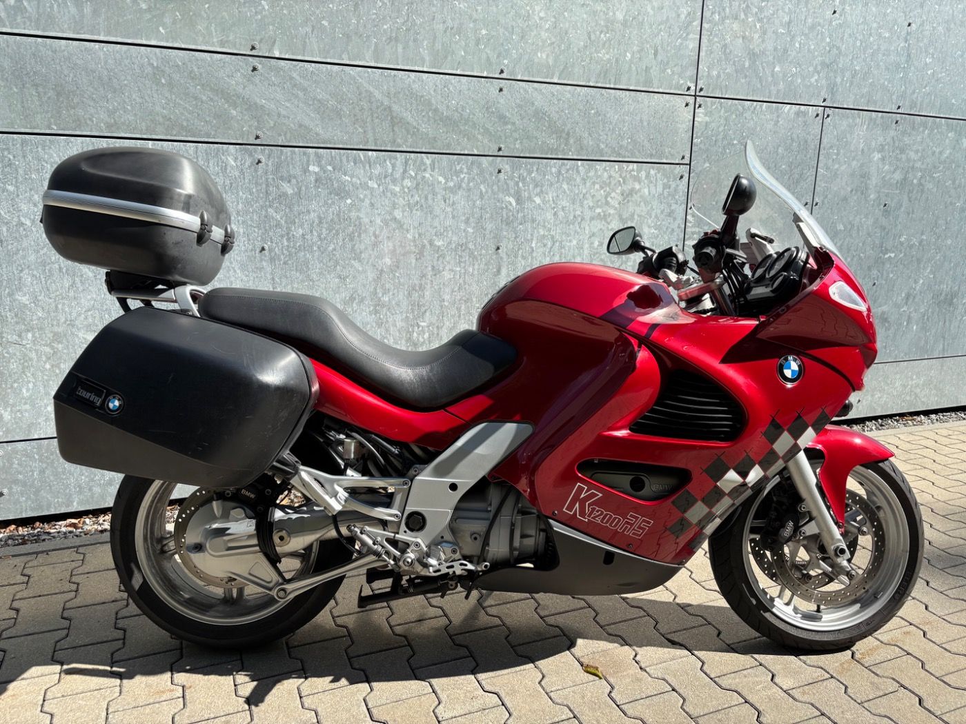 Fahrzeugabbildung BMW K 1200 RS Topcase Seitenkoffer