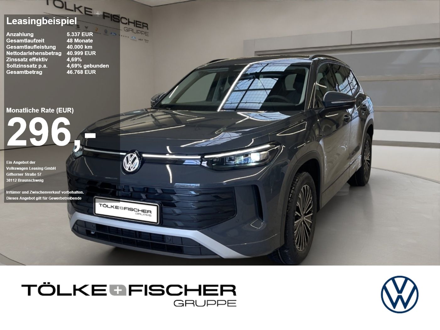 Volkswagen Volkswagen Tayron Life AHK 7-Gang-DSG GJR Winterpa