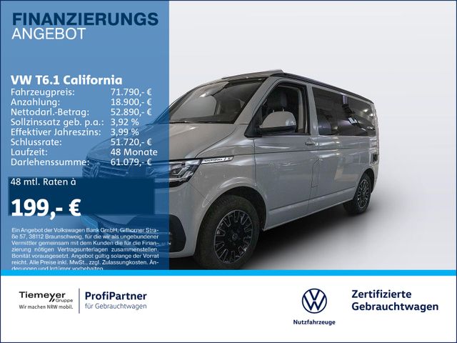 Volkswagen T6.1 California OCEAN GARANTIE 15.01.2029