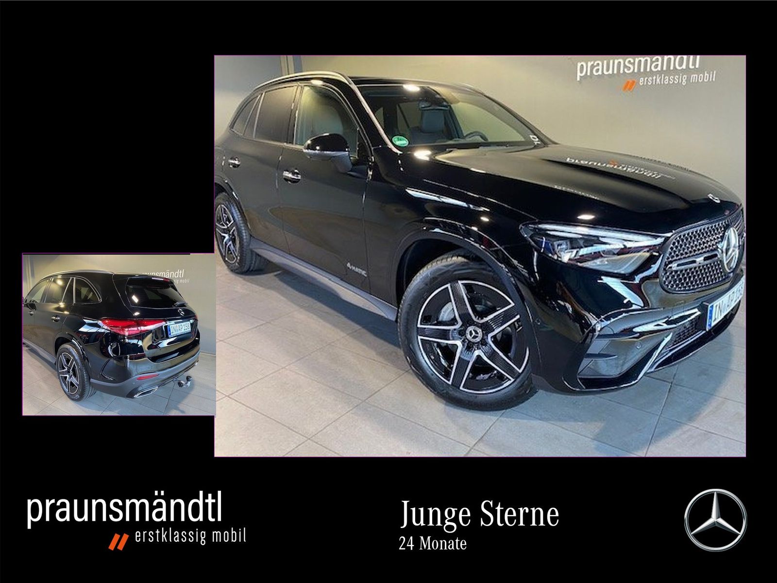 MERCEDES-BENZ GLC 200 4M AMG Night AHK/Pano/Tot/Distr/360°/DAB