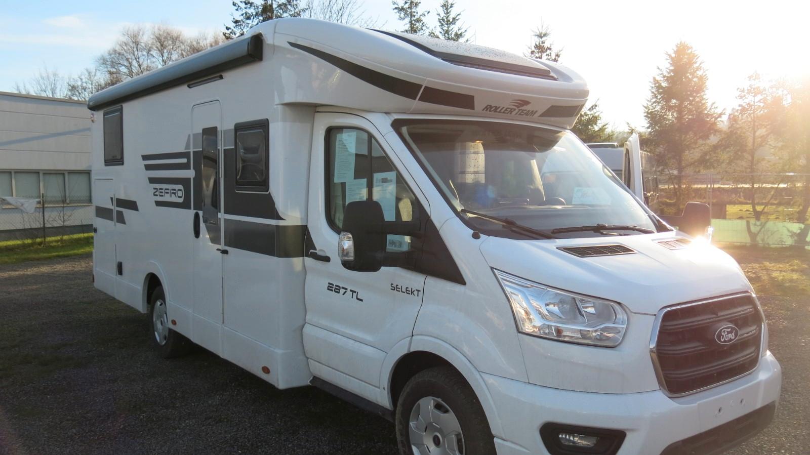 Roller Team Zefiro 287TL MR25/26 Einzelbetten Hubbett Garage