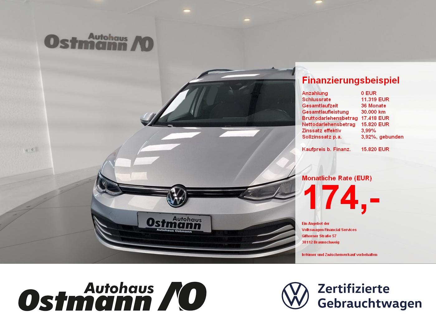 Volkswagen Golf VIII Variant 2.0 TDI Life ACC AHK SHZ Navi