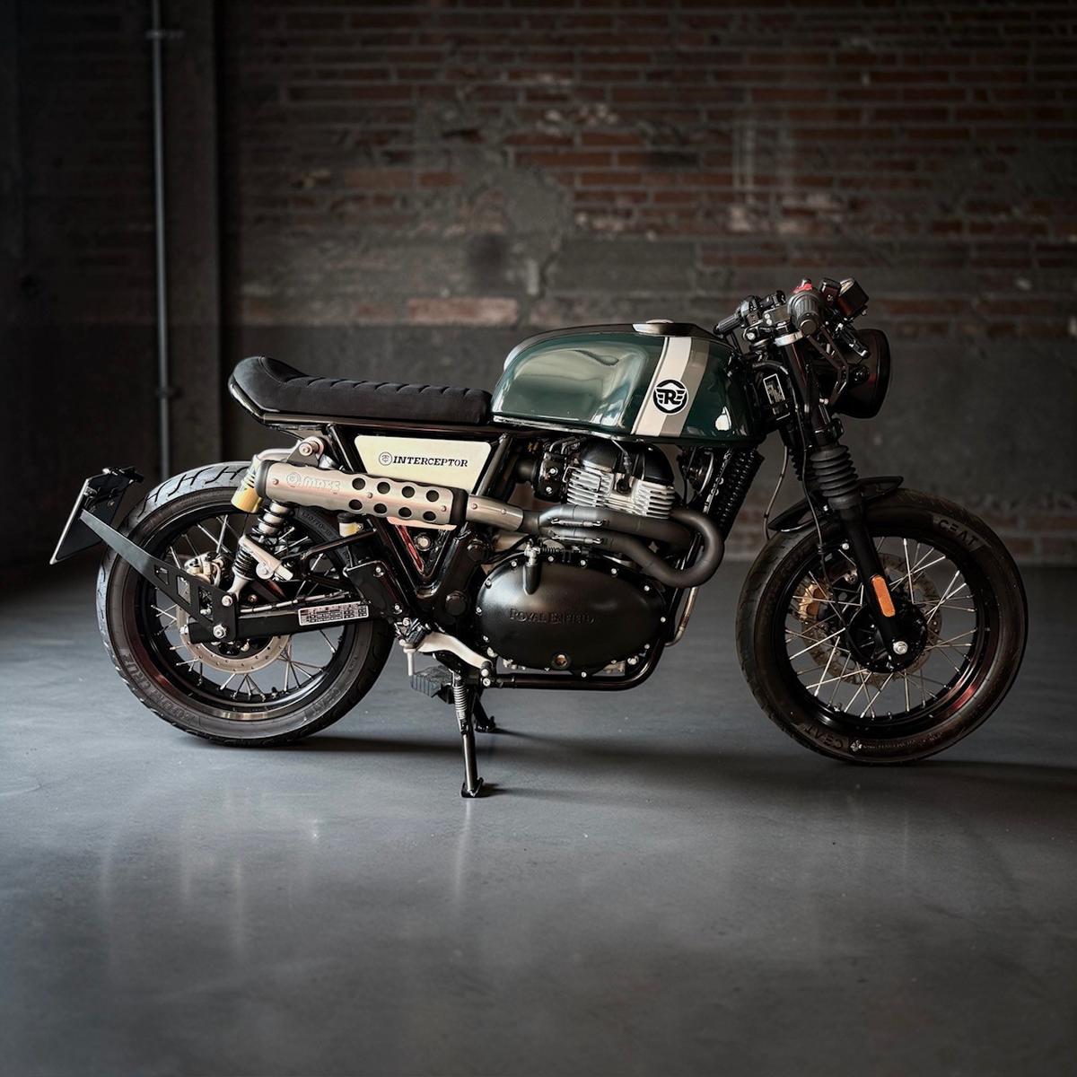 Royal Enfield Gt650 CUSTOM VOLLUMBAU/ Intercepto