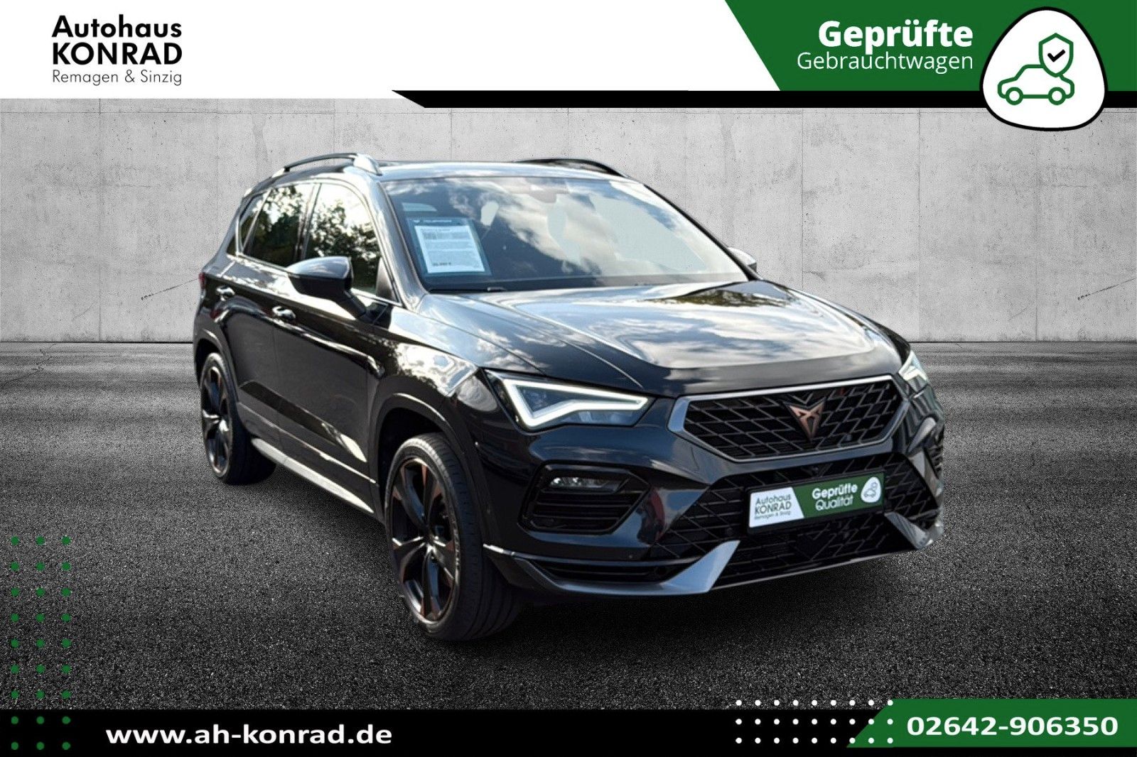 Fahrzeugabbildung CUPRA Ateca 2.0 TSI DSG VZ 4Drive+Pano+Beats