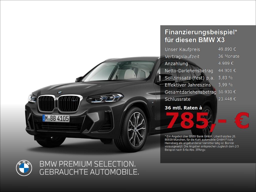 BMW X3 M40d Anhängerkupplung Harman Kardon Head Up D