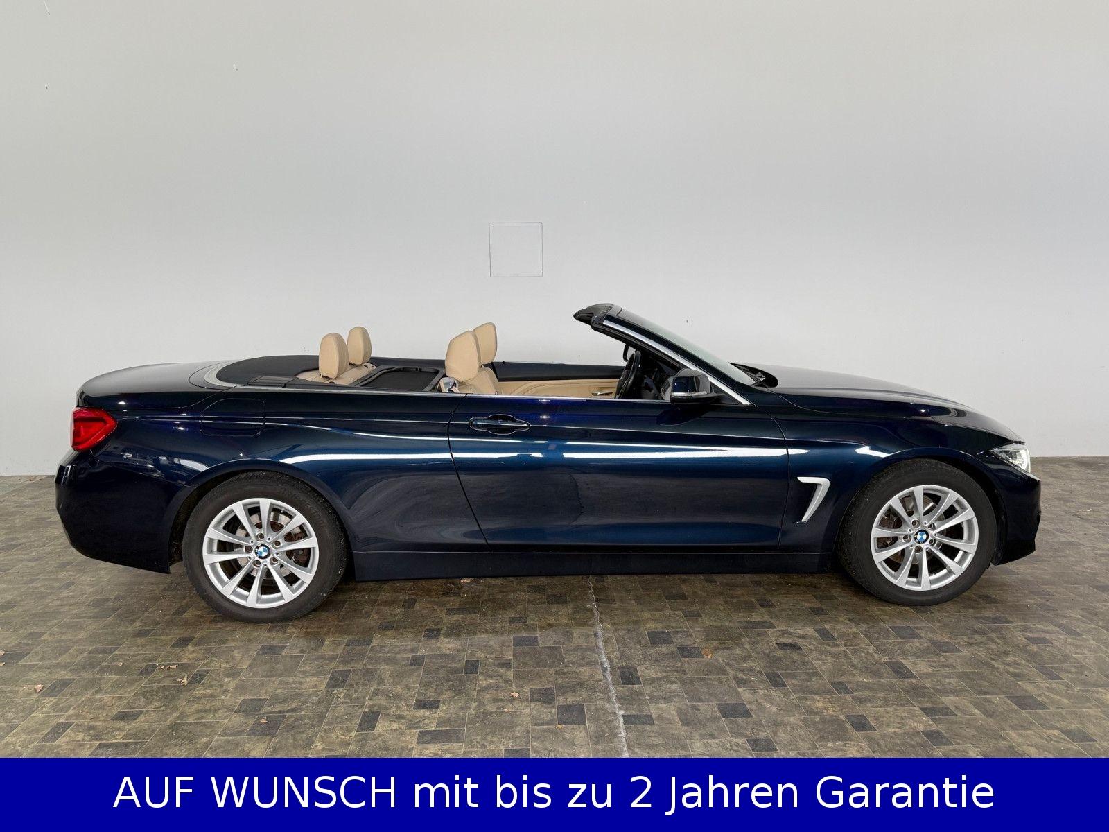 BMW 420 d Cabrio Advantage, LED, Navi, Leder