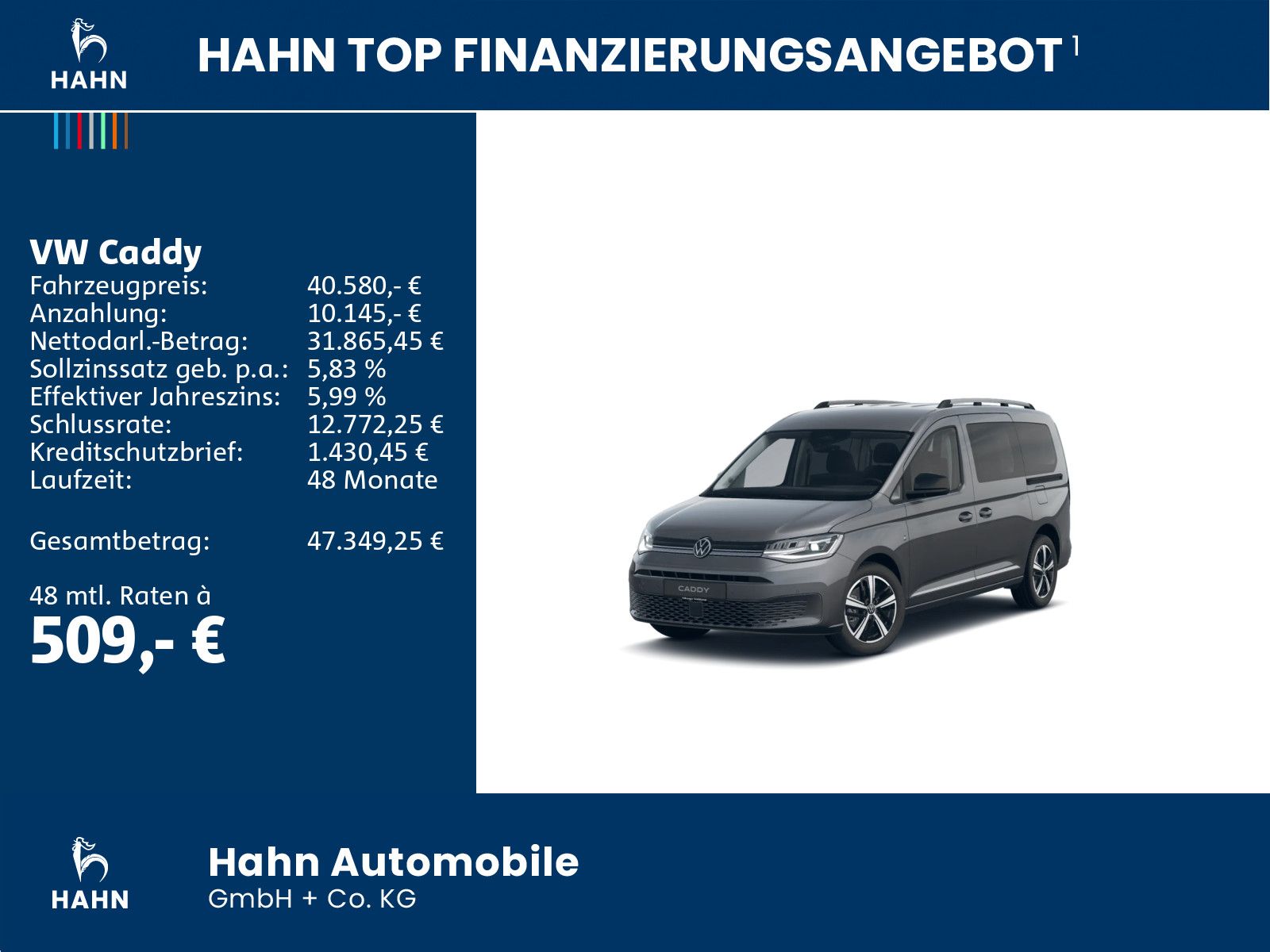 Volkswagen Caddy 2.0 TDI Maxi Style DSG AHK NAVI STHZG imagem 2