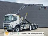 Volvo FMX 460 8x4*4 / HMF Z KRAAN + HYVA LIFT