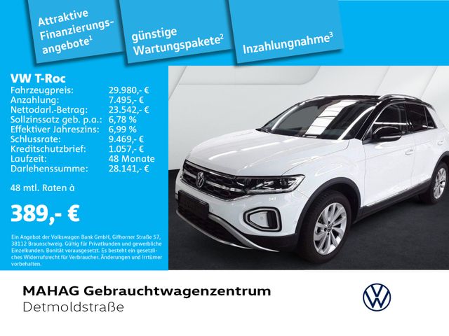 Volkswagen T-Roc 1.5 TSI STYLE Navi LED+ AHK DSG